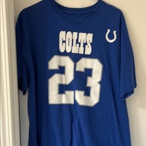 NFL Blue and White Short Sleeve Tee